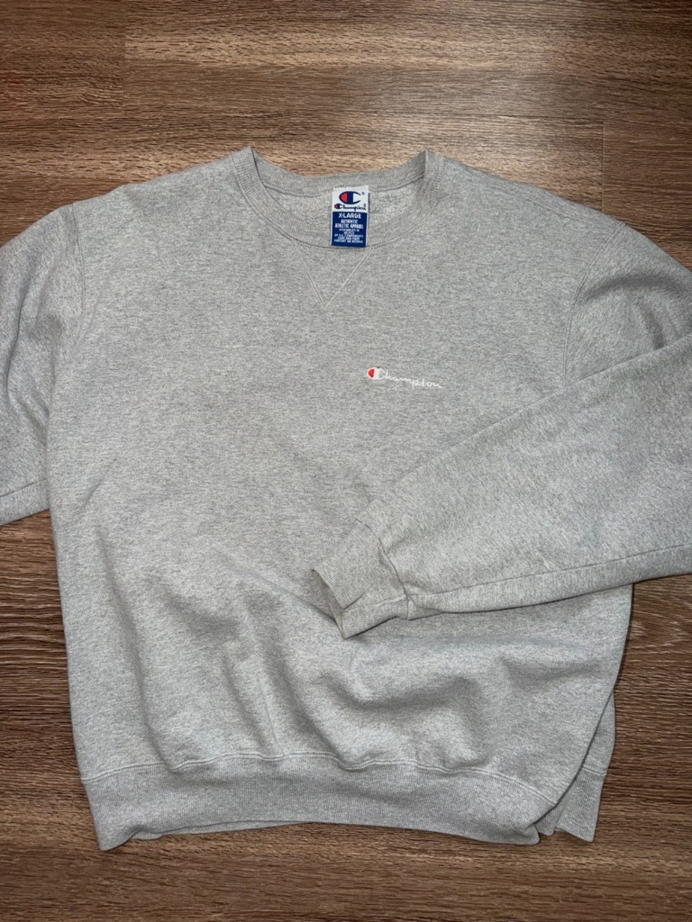Champion Gray Crewneck Sweatshirt